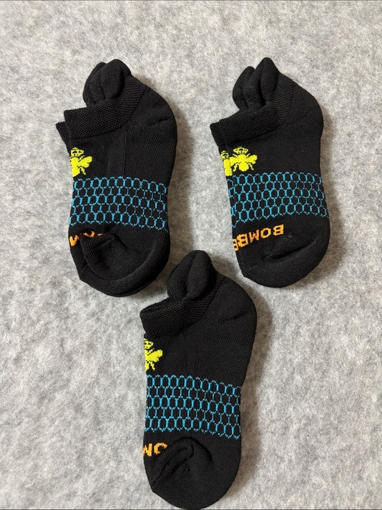Bombas Other - BOMBAS lot of 3 pairs Kids Socks XS Ankle kids 1-6 Brand New